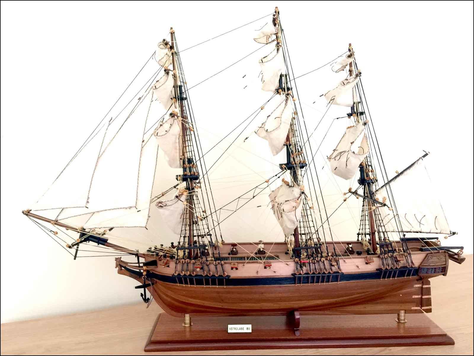 model wooden ships for sale Astrolabe
