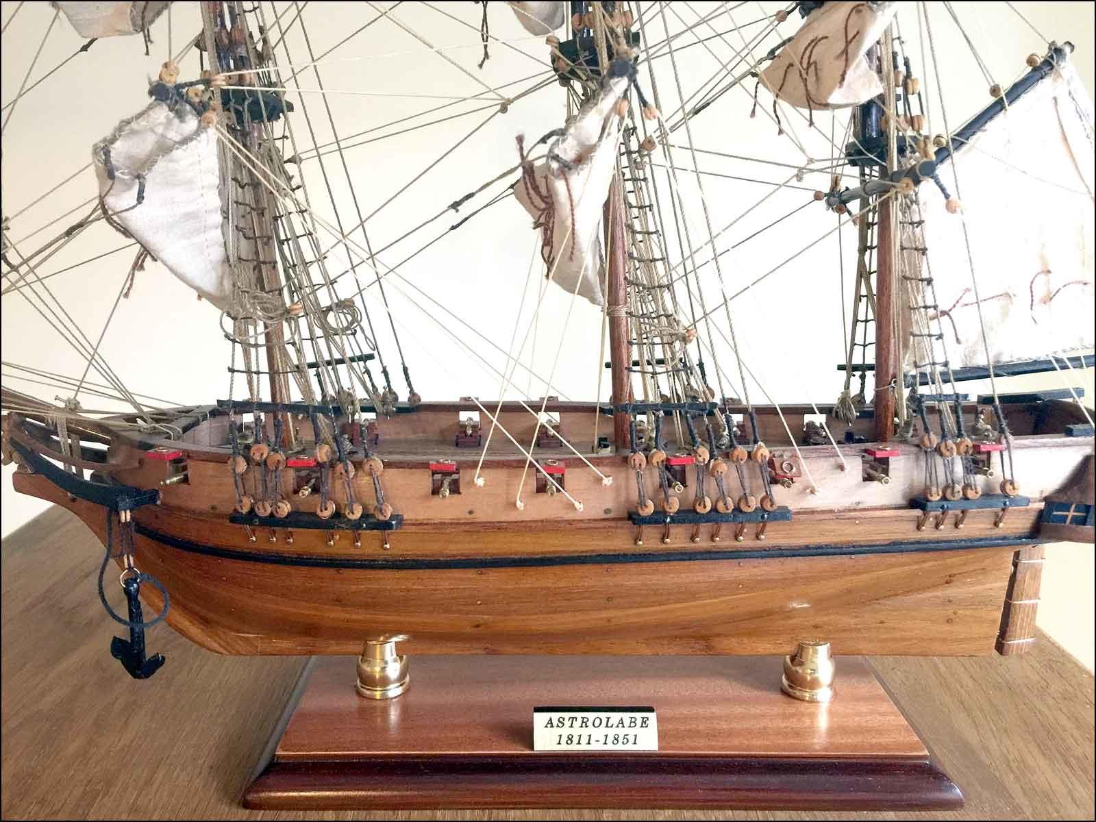 built model ship Astrolabe