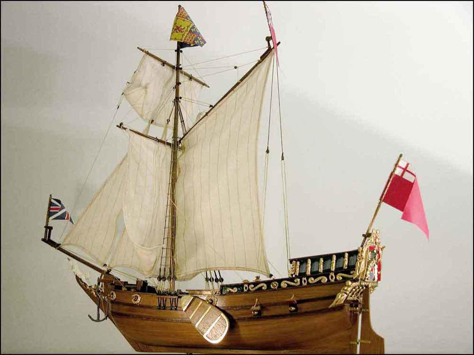 Royal Yacht Mary (1660 GB) Ship Model