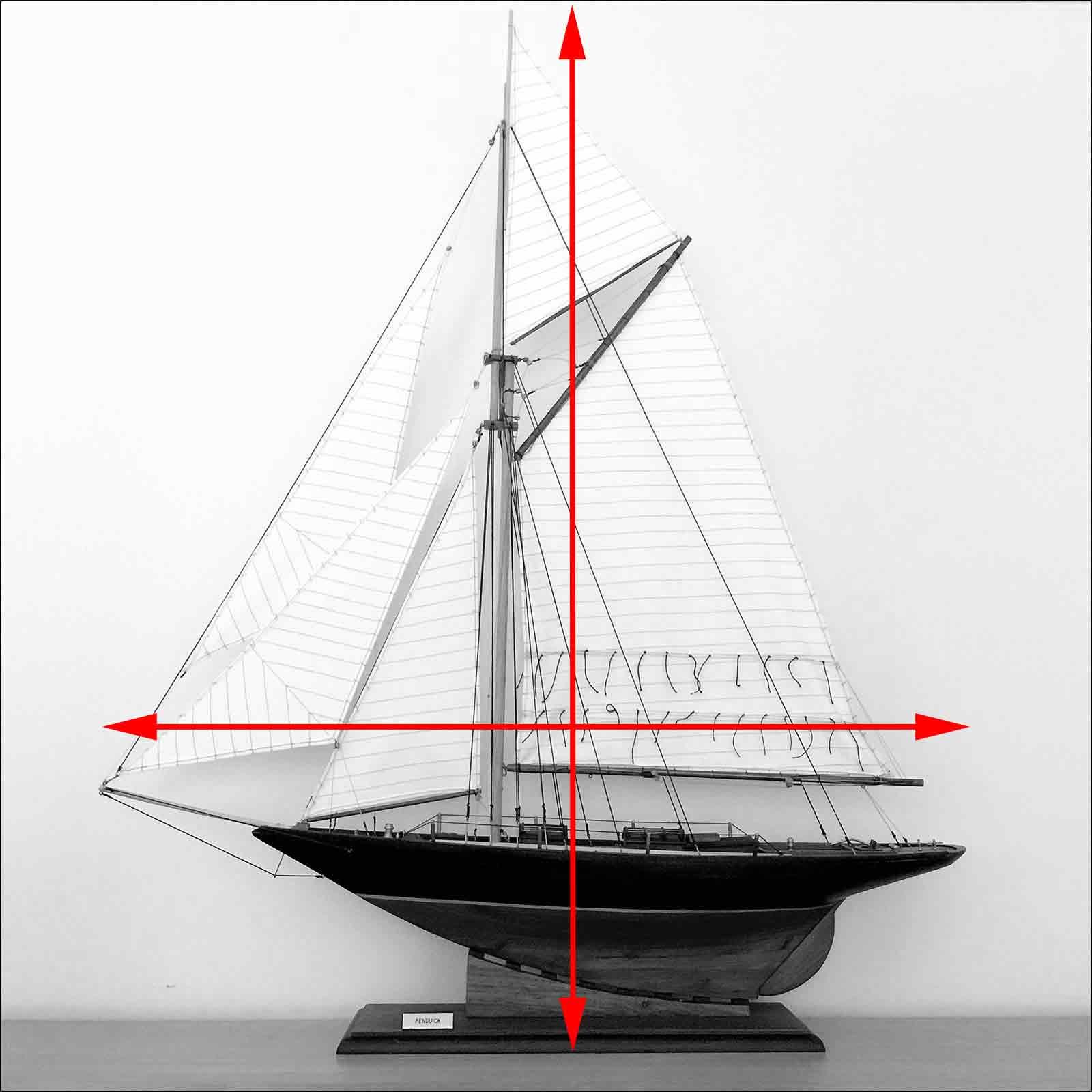 scale model yacht Pen Duick