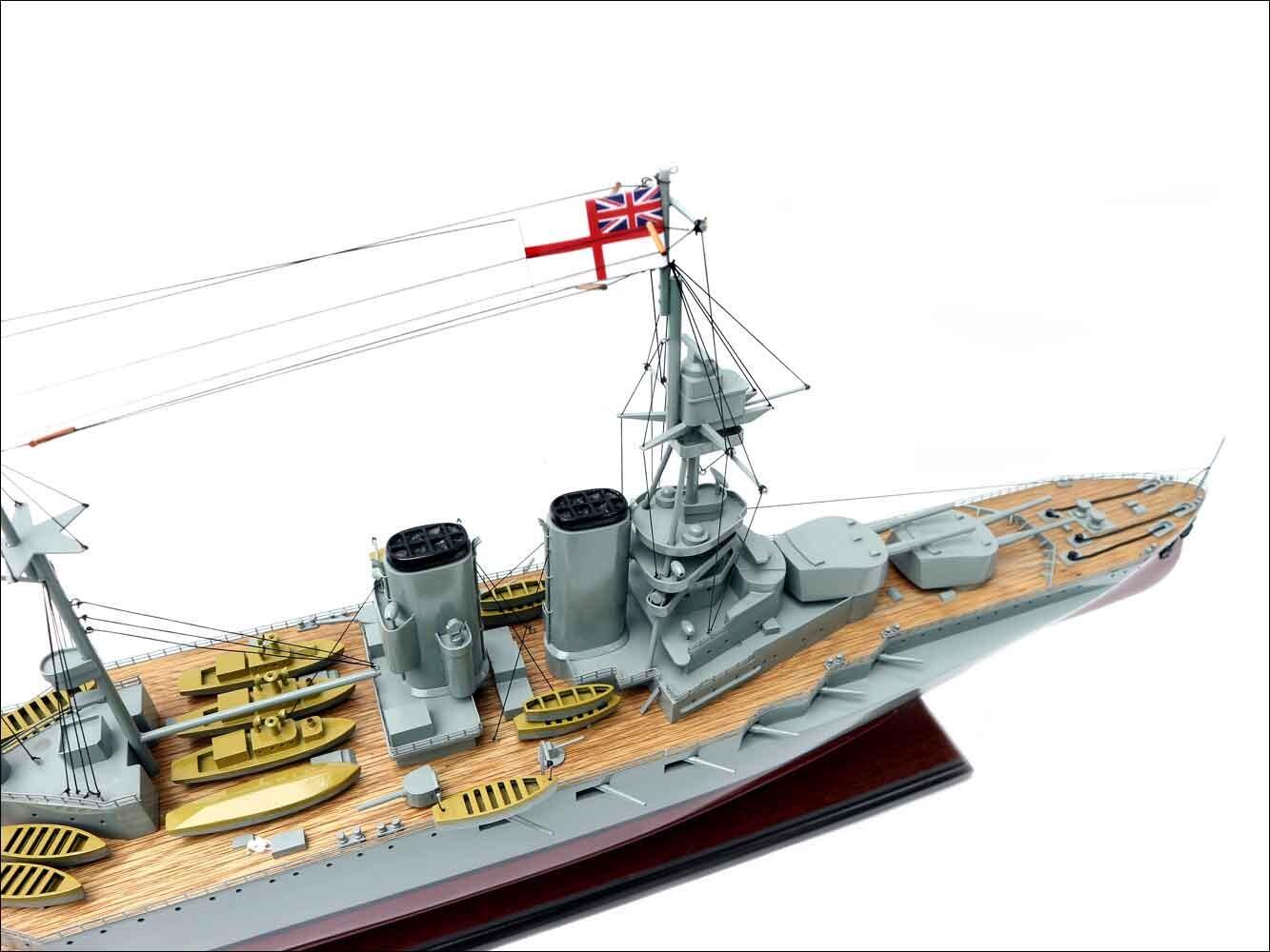 HMS Warspite model for display