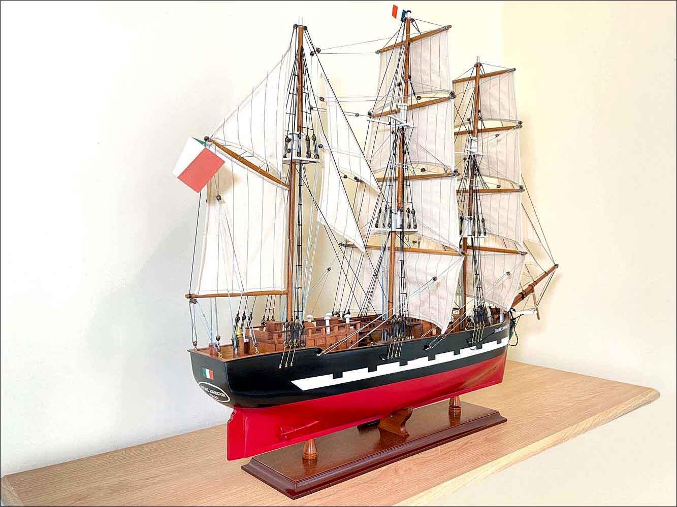 Famine Ship Jeanie Johnston model