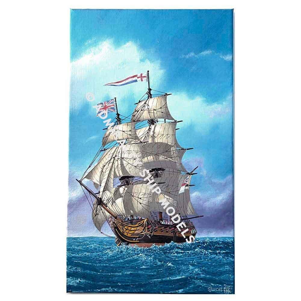 HMS Surprise sailing ship art print