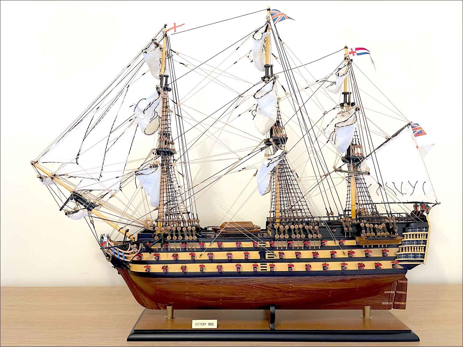 HMS Victory 1805, ZHL Model KL23 (20xx), 55% OFF