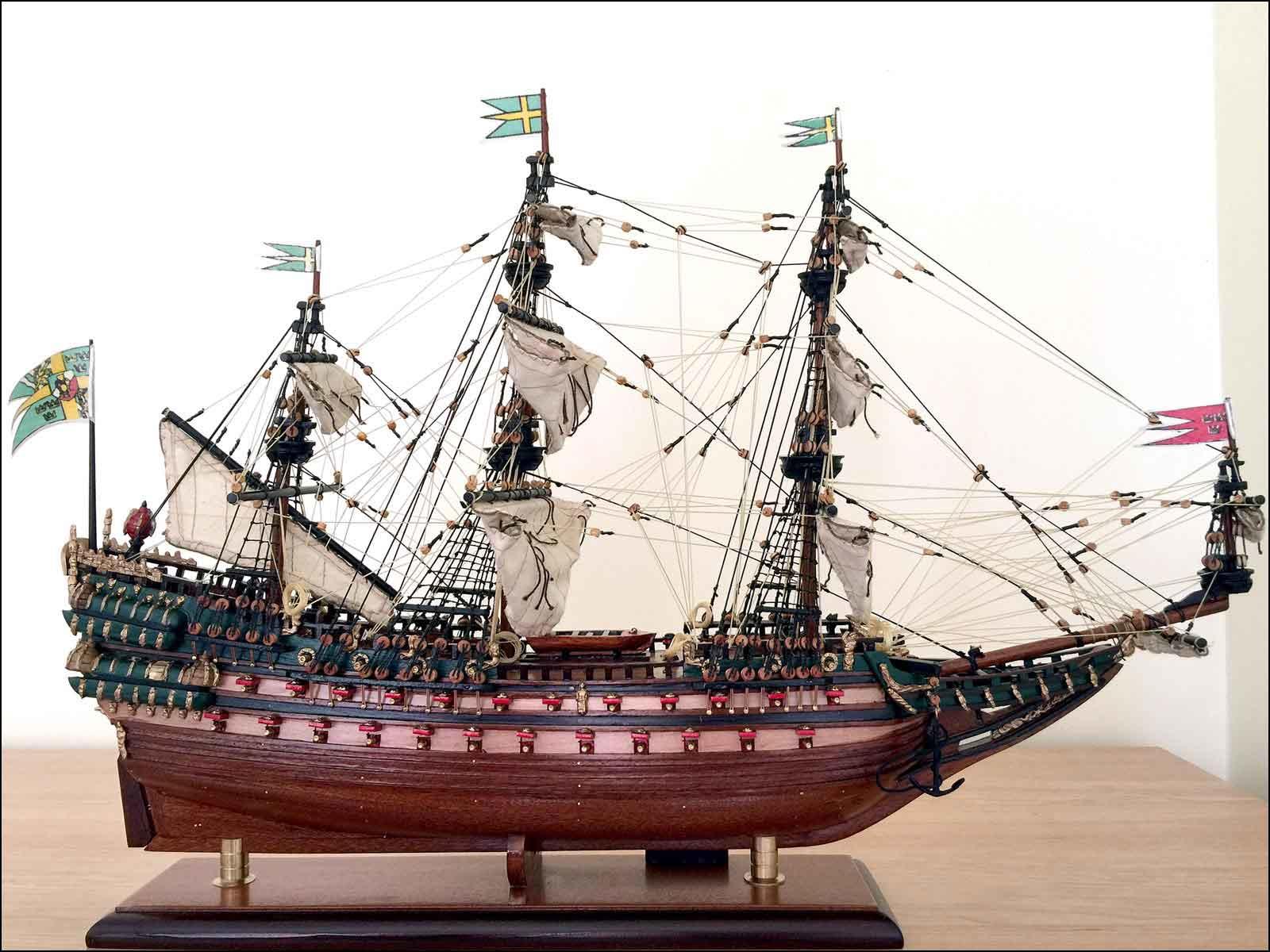 Vasa Galleon Ship Model