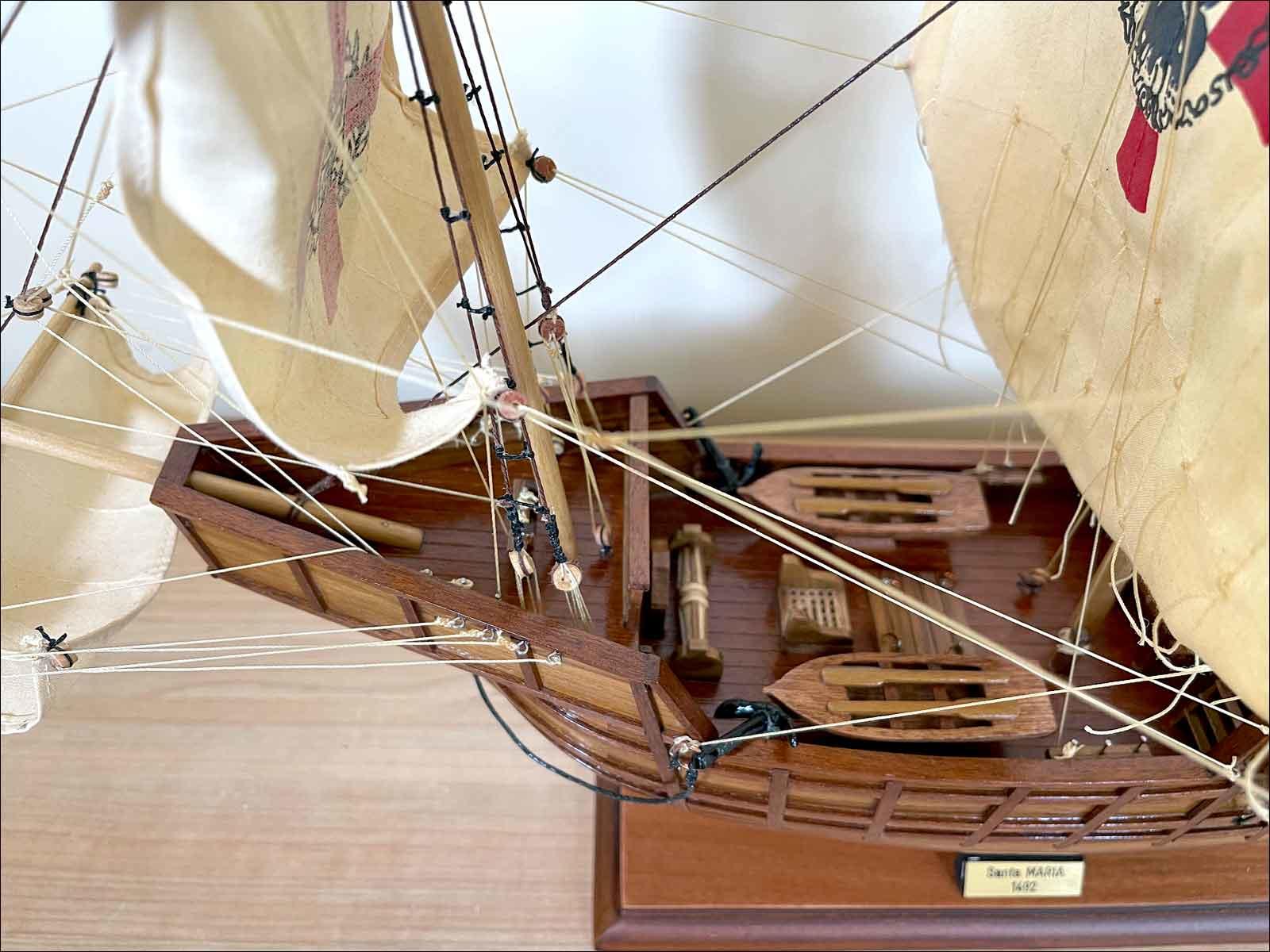 Santa Maria model galleon for sale