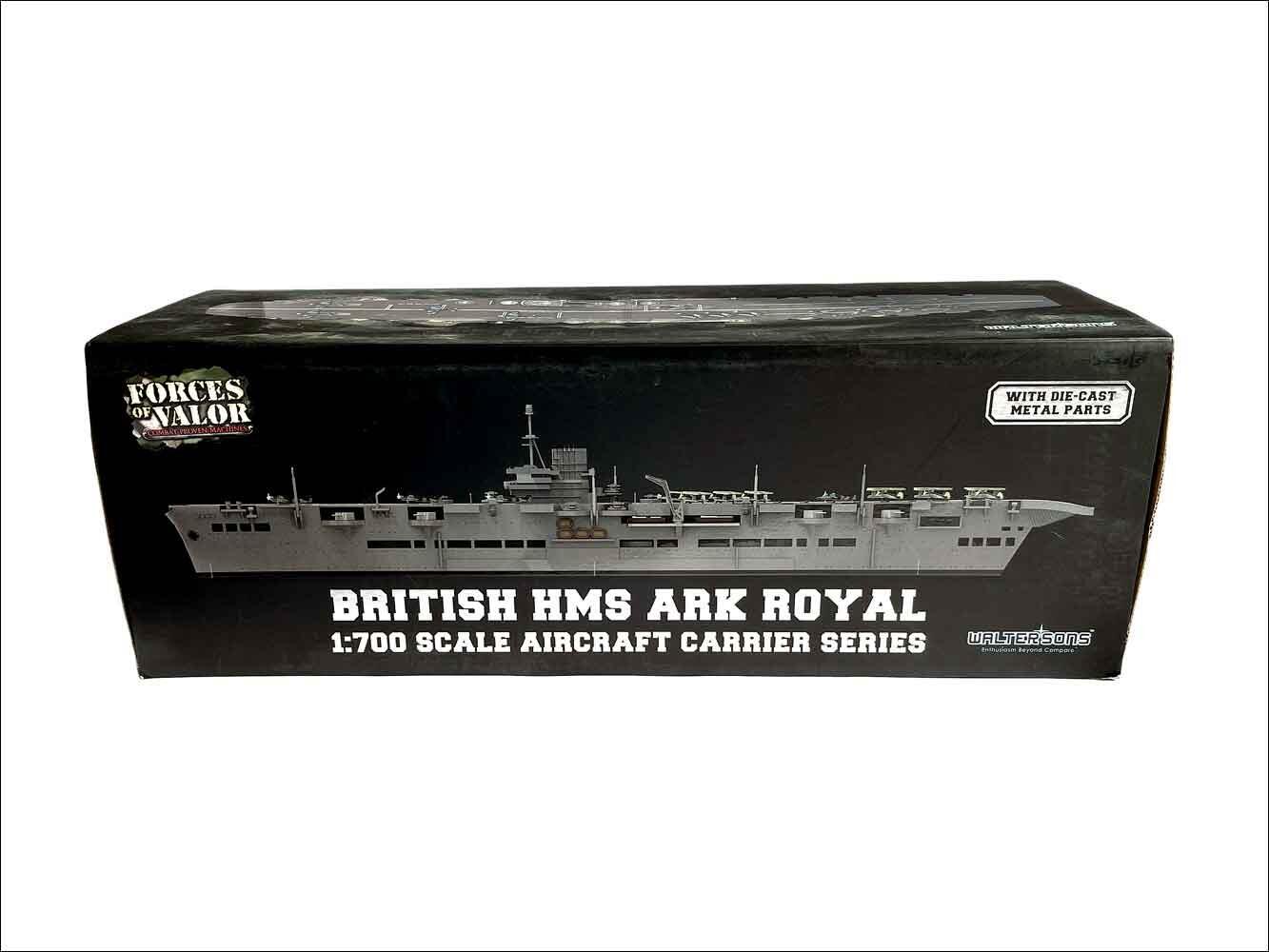 1 700 HMS Ark Royal Aircraft Carrier Model