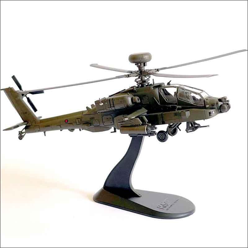 Desktop helicopter model for display