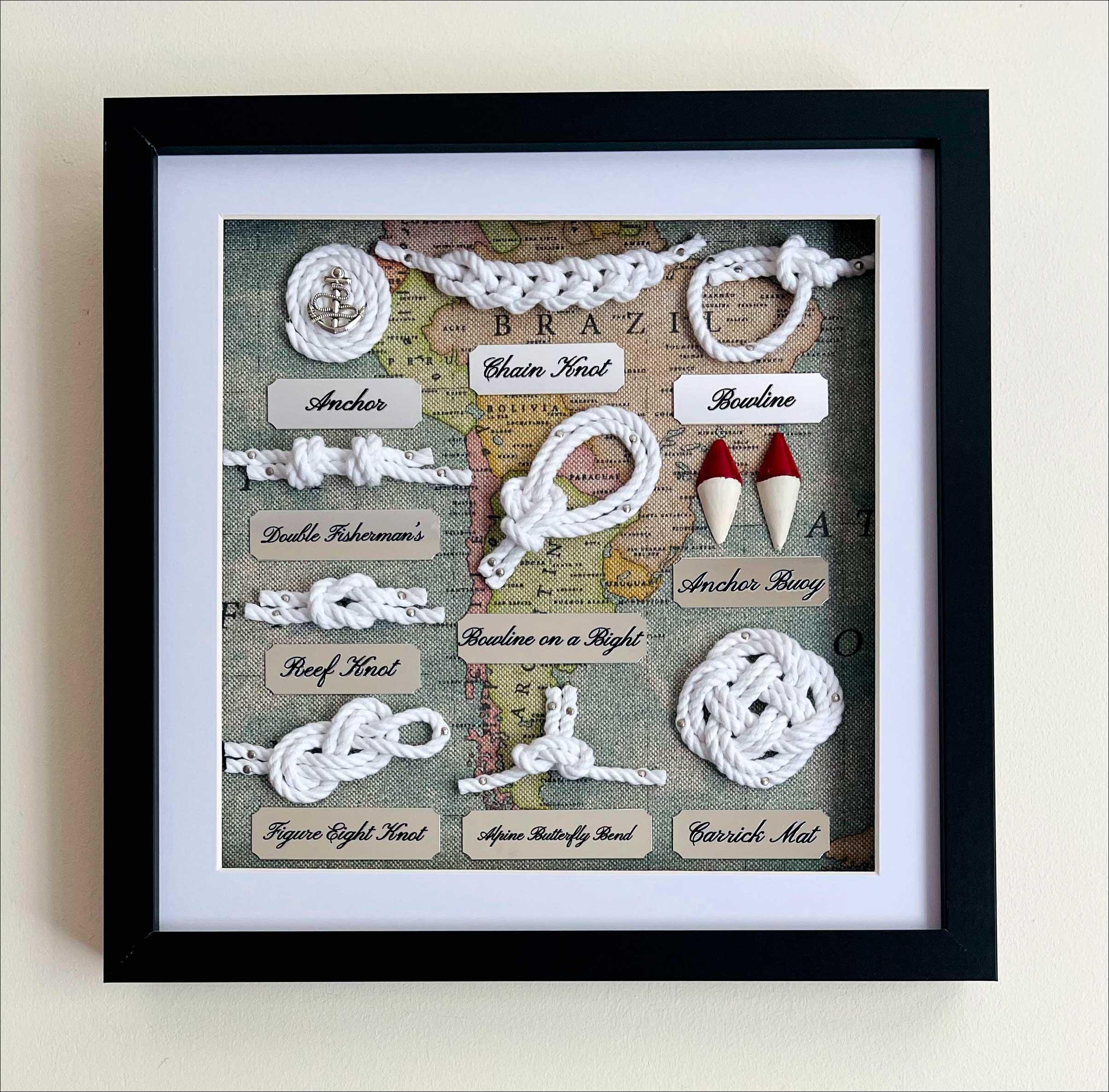 Marine Knots to hang on the wall