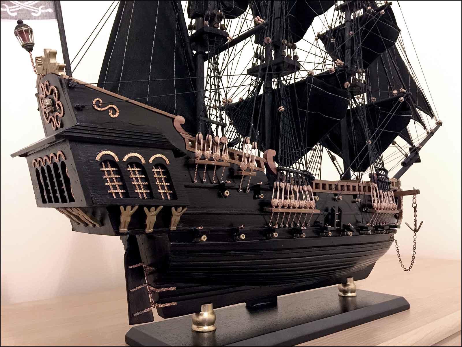 black pearl model ship