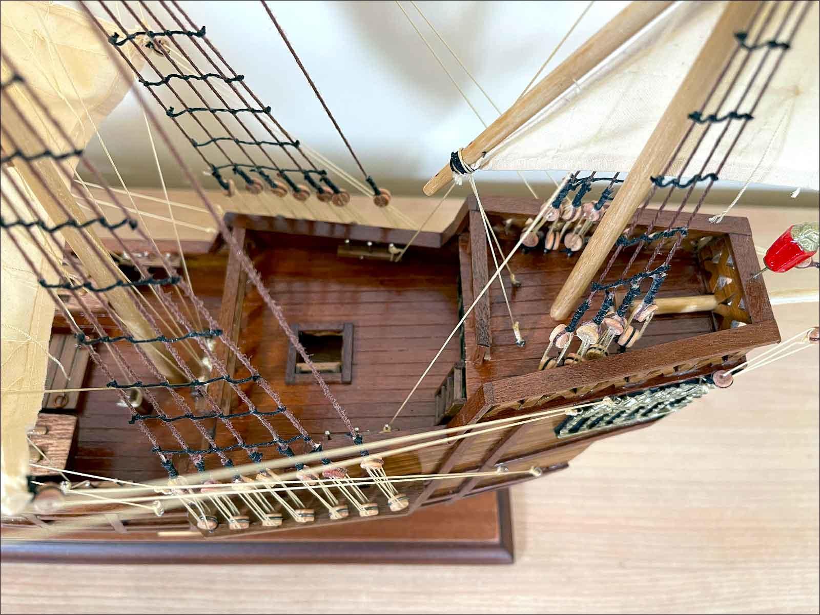 barco maqueta Santa Maria