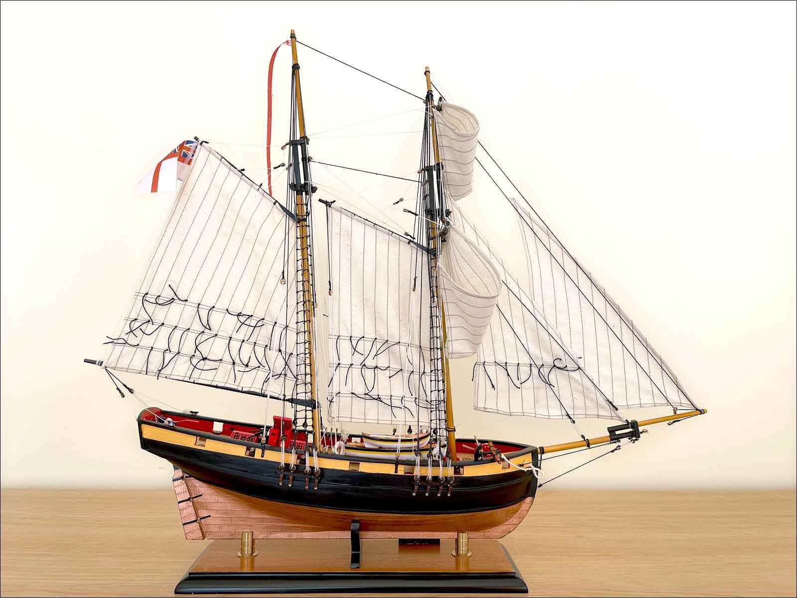 historical ship models HMS Pickle