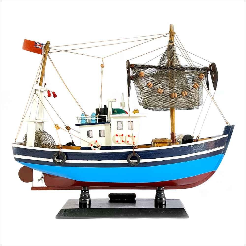 St Ives fishing trawler model