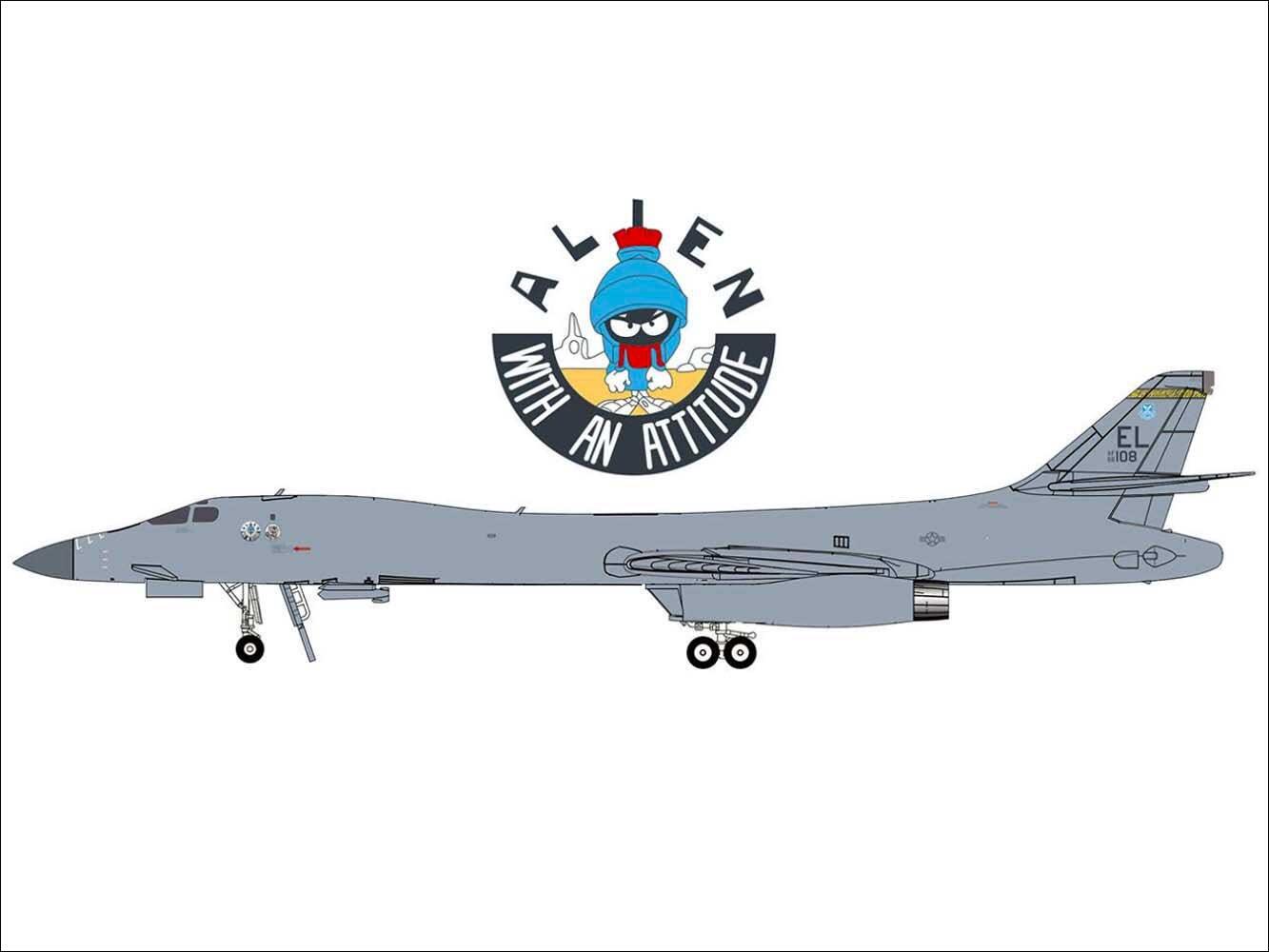 Rockwell B-1B Lancer US Air Force Model 1:200