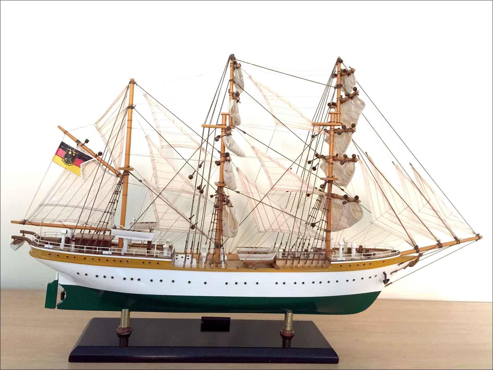 Gorch Fock ship model