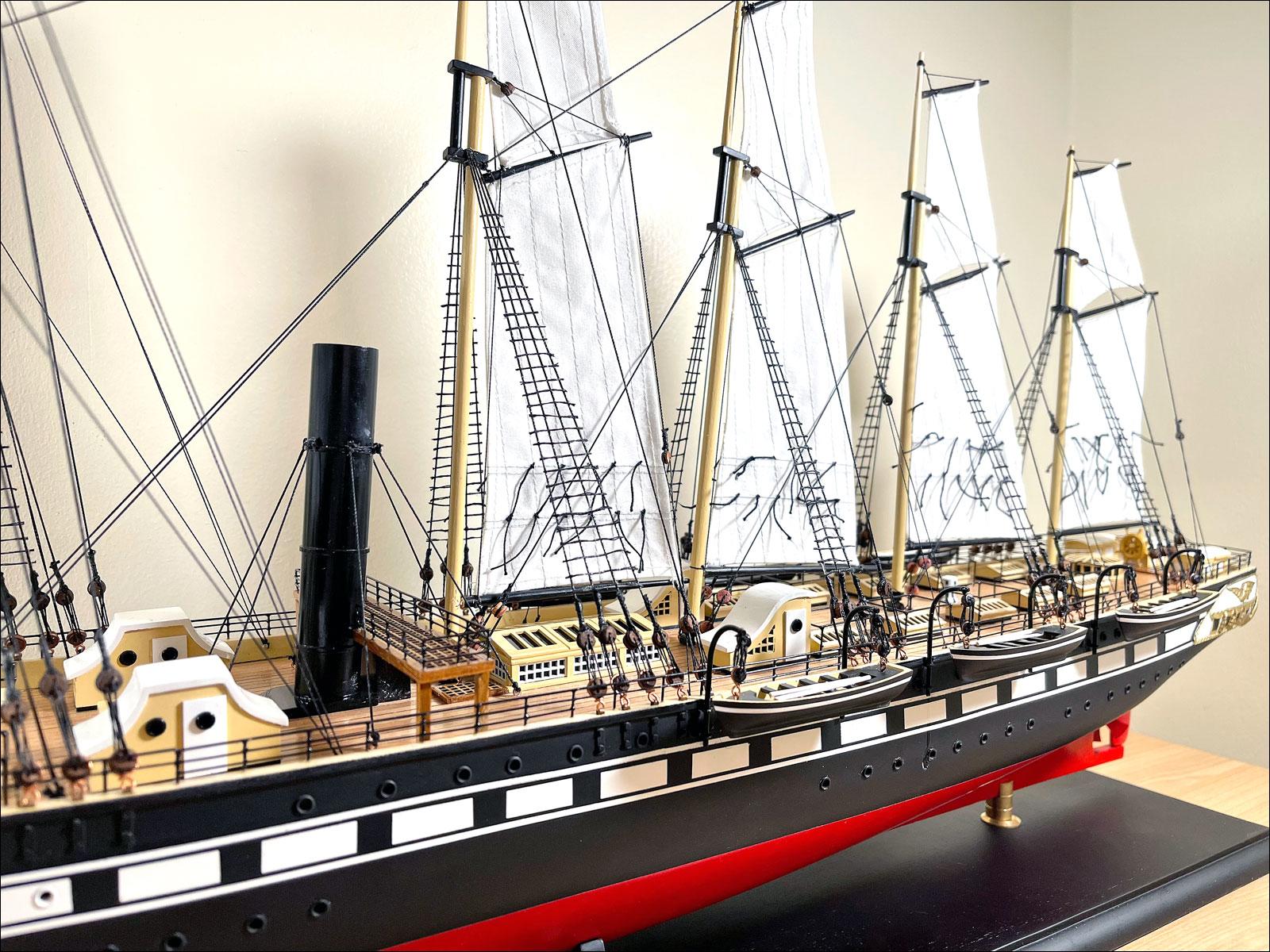large wooden ship models SS Great Britain