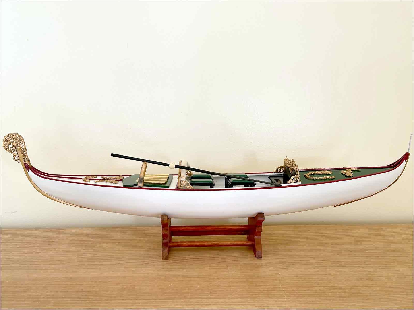 deko schiffsmodell gondola