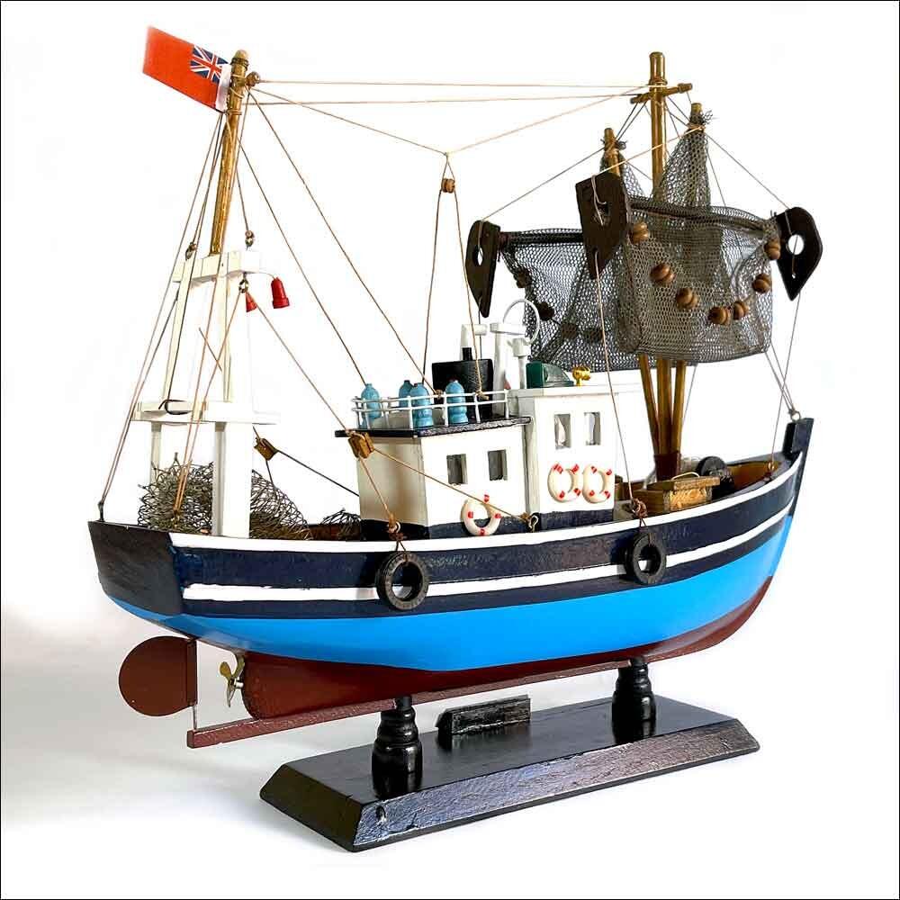 cornish fishing trawler model