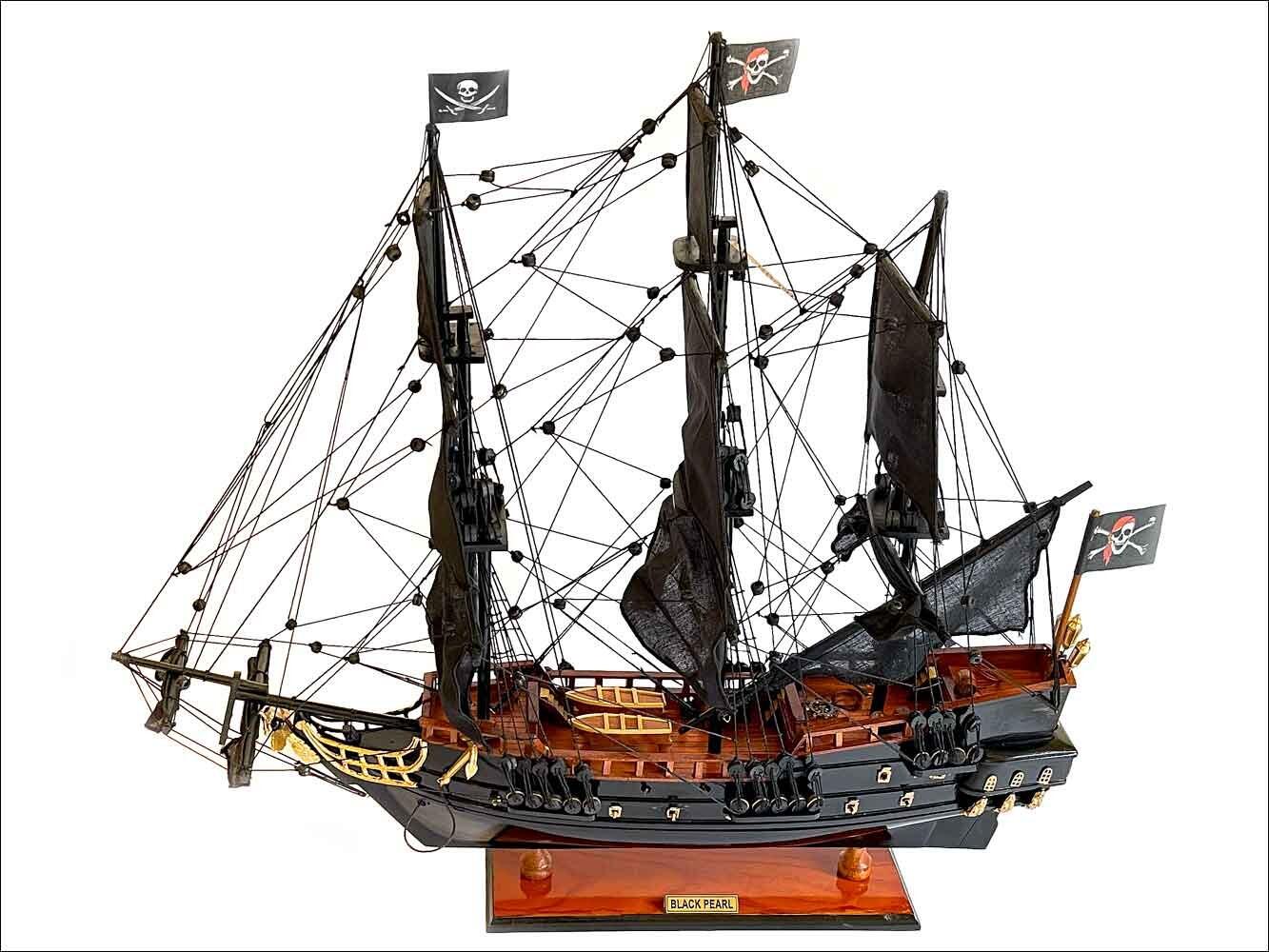 Black Pearl Pirate Ship | Wooden Model Ship