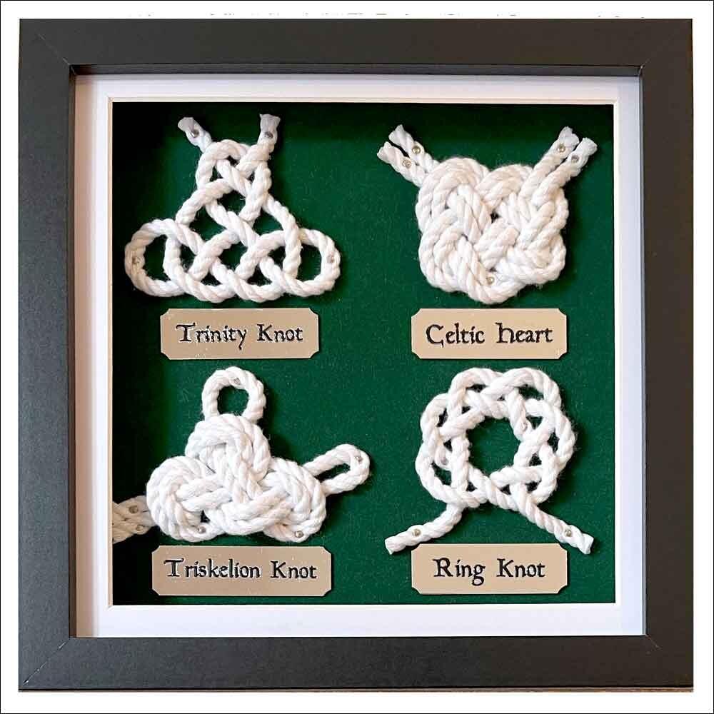 Irish gifts celtic knots display board