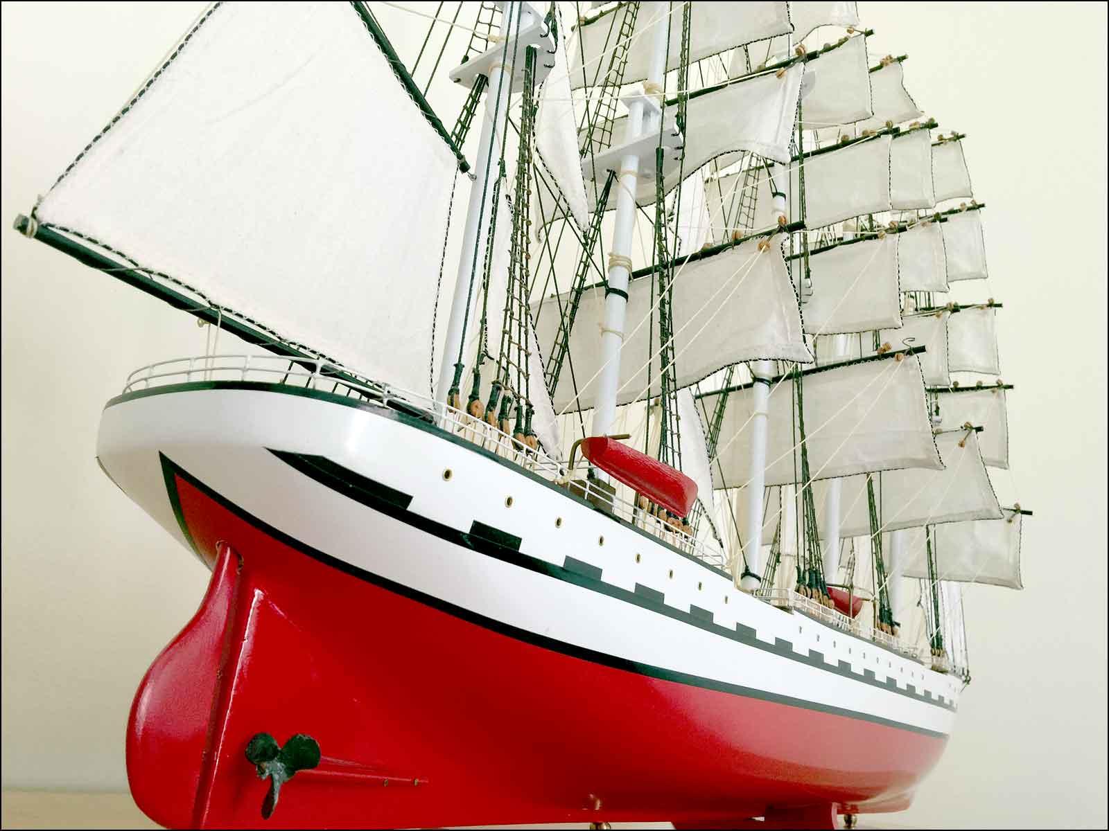 France II tall model ship