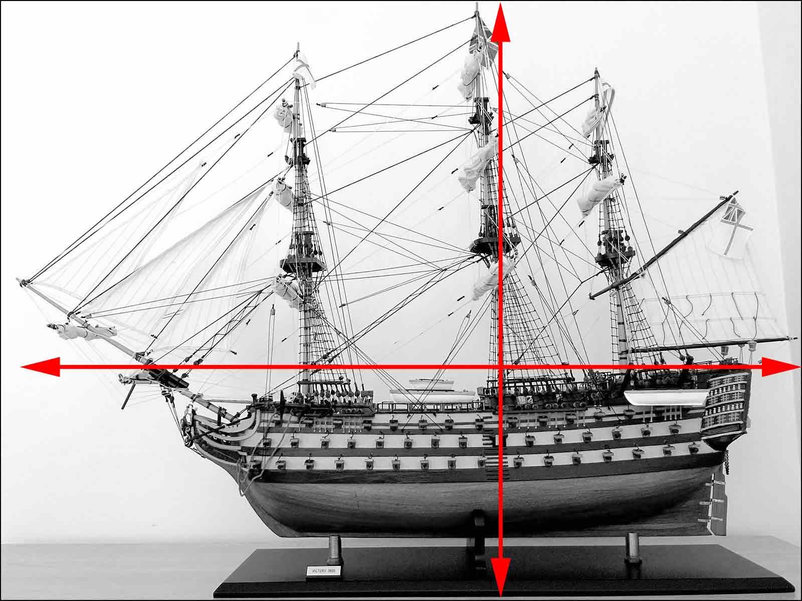 modele okrętów HMS Victory