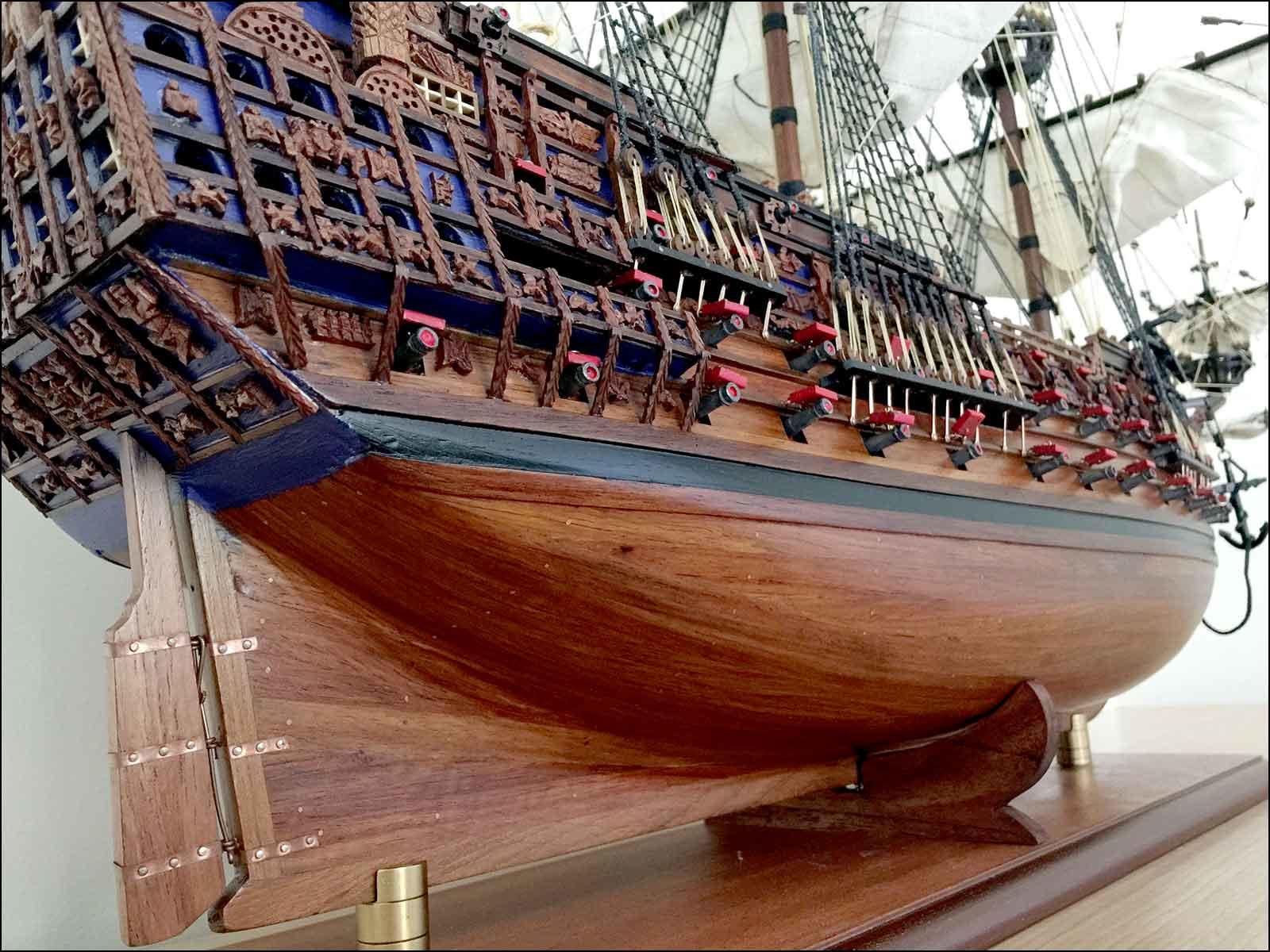 large scale Sovereign of the Seas Ship model