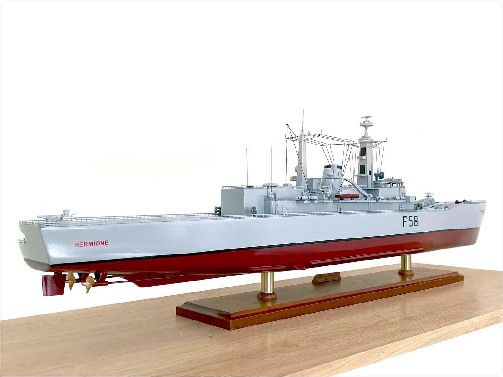 HMS Hermione (F58) model frigate for sale