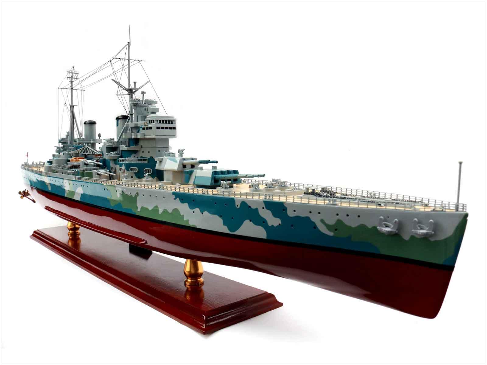 model battleship HMS King George V