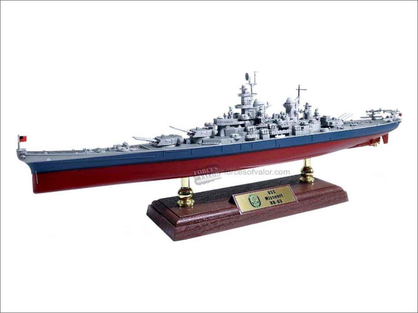 Diecast USS Missouri BB-63 Model