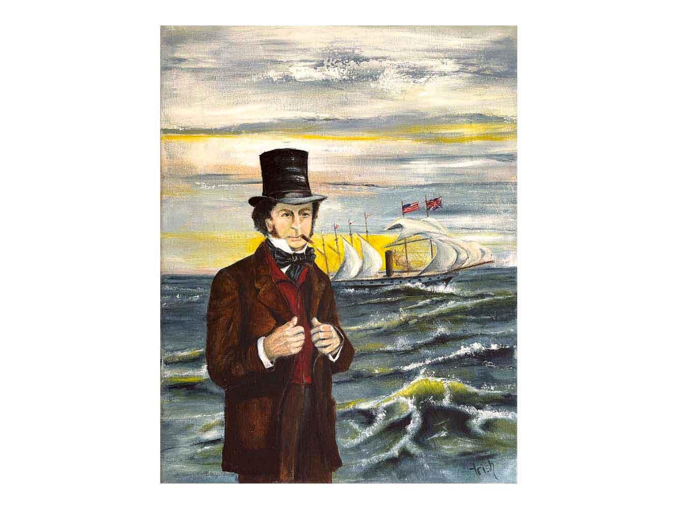 Isambard Kingdom Brunel portrait for sale