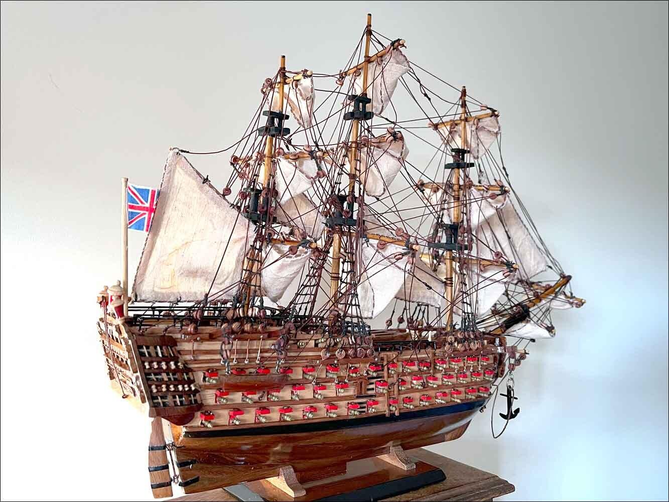Wooden Sailing Ship HMS Victory