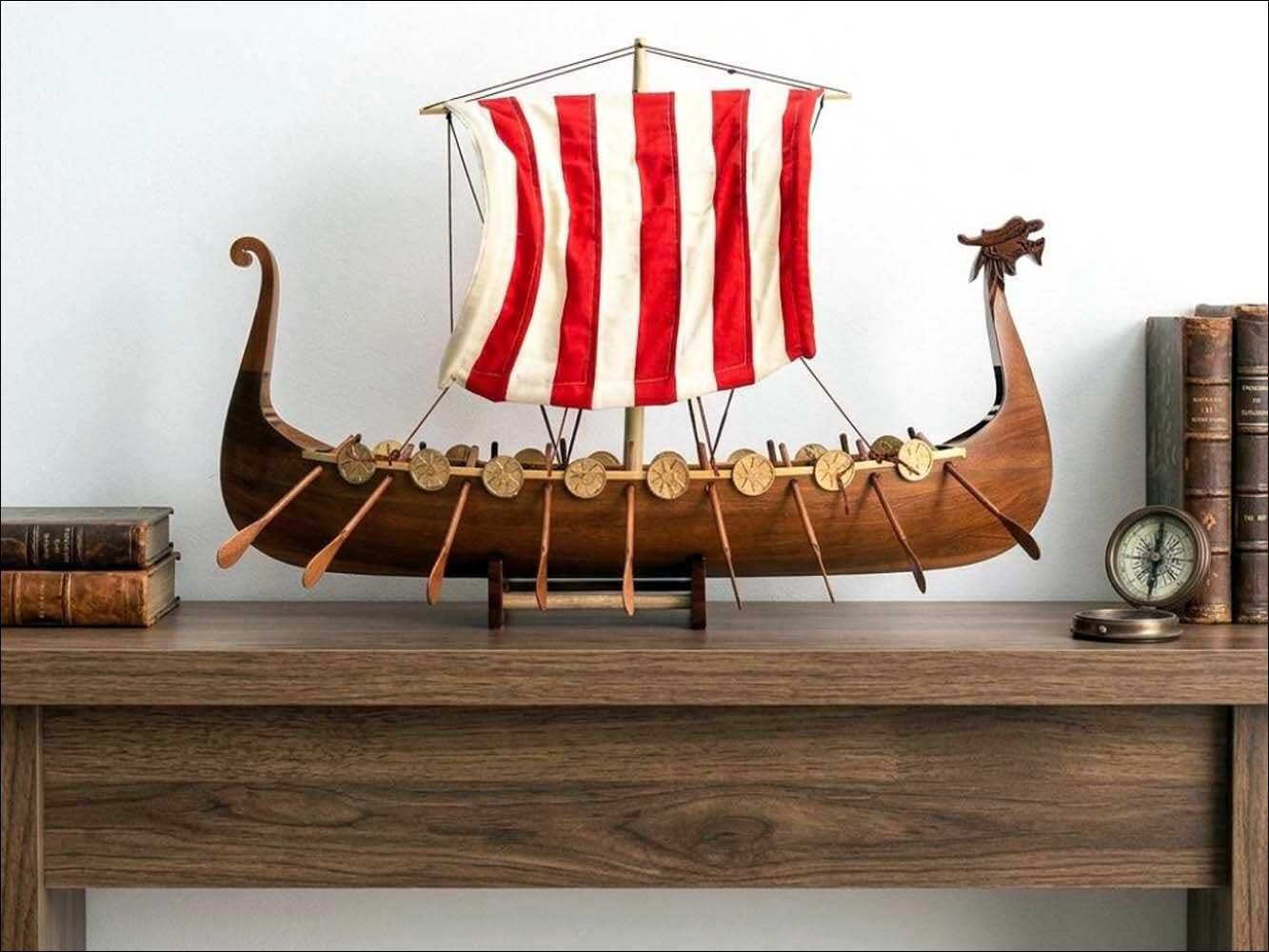 Viking Model boat for decoration