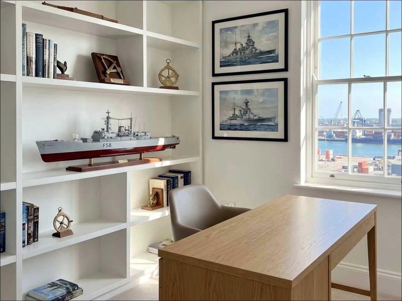HMS Hermione ship replica