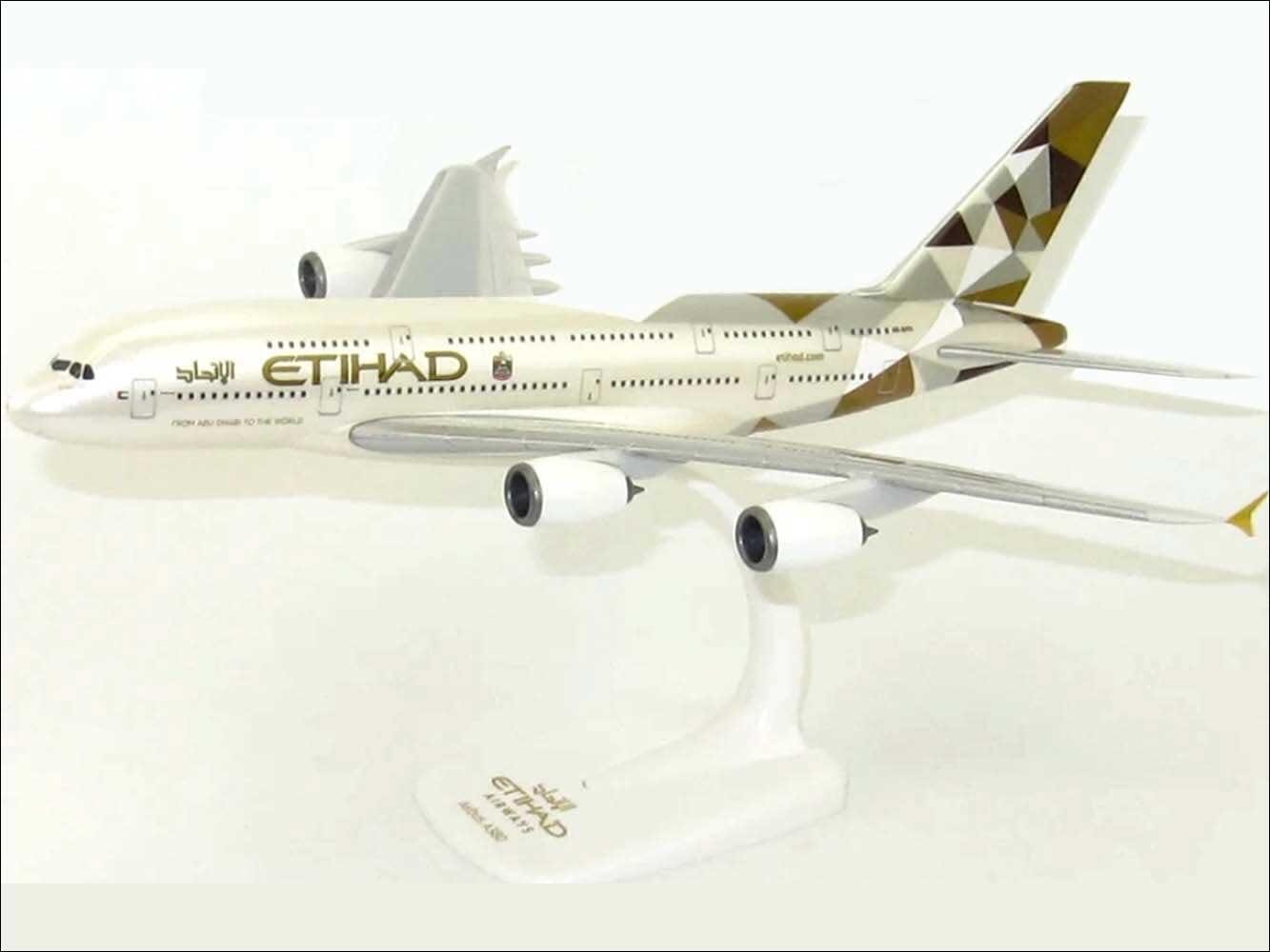 Airbus A380 Etihad Model 1:250