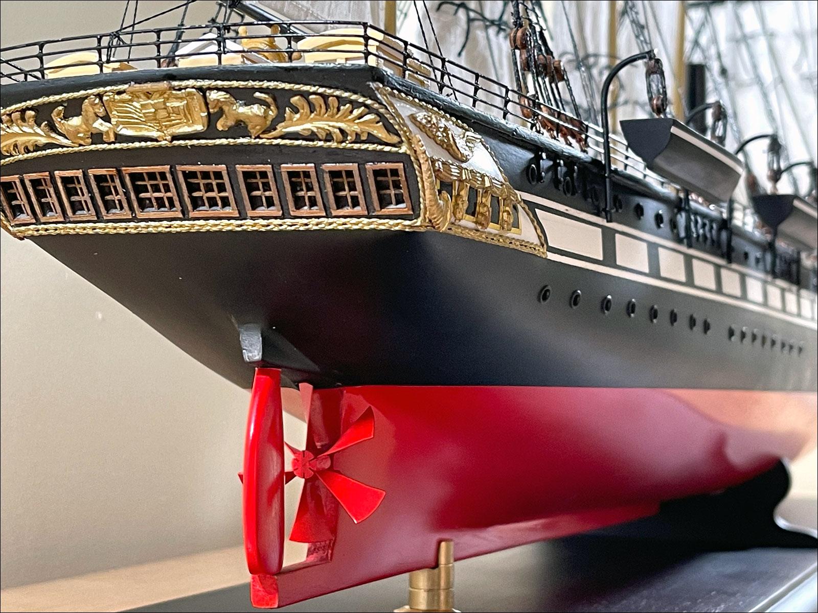 Brunel's SS Great Britain in Bristol model ship