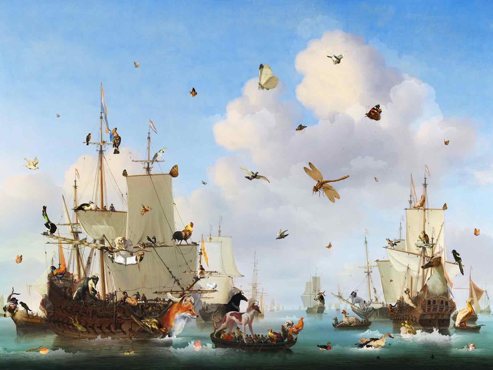 Calm at Sea Print | Sailing Ships Prints