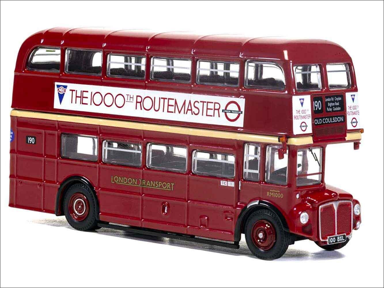 london transport bus diecast model