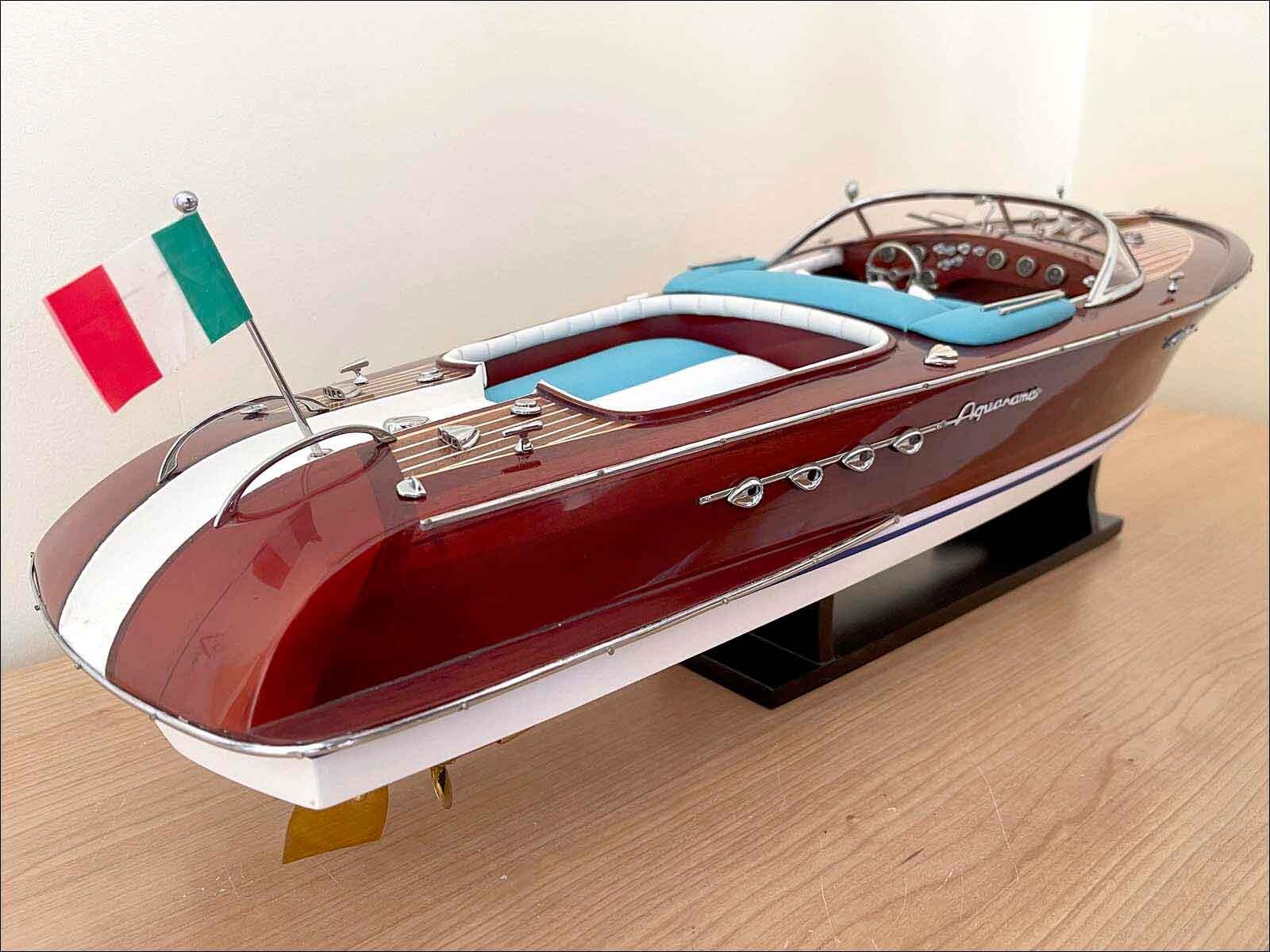 Riva Aquarama Model Yacht (67cm) | Fully Assembled Model Yacht