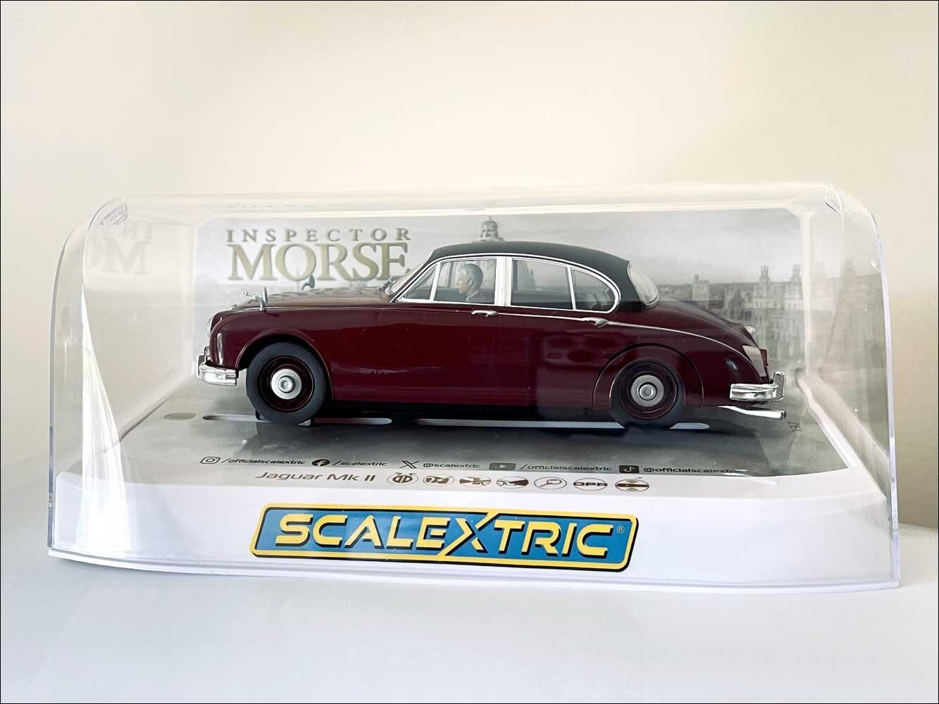 Jaguar diecast model car from Scalextric