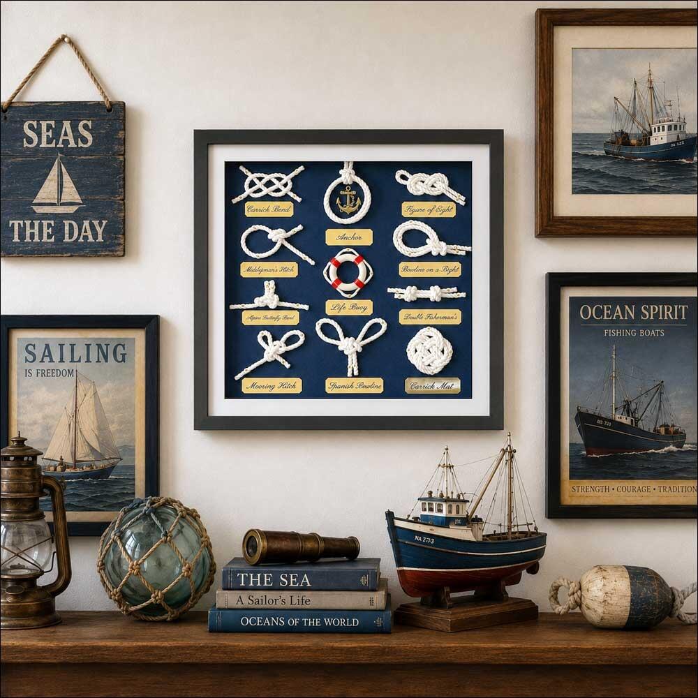 Coastal gift to hang on the wall