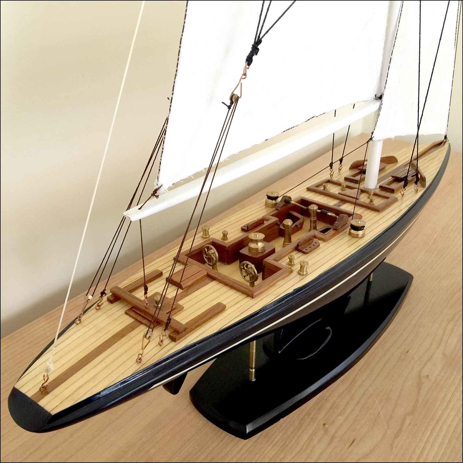 yacht scale model Australia II