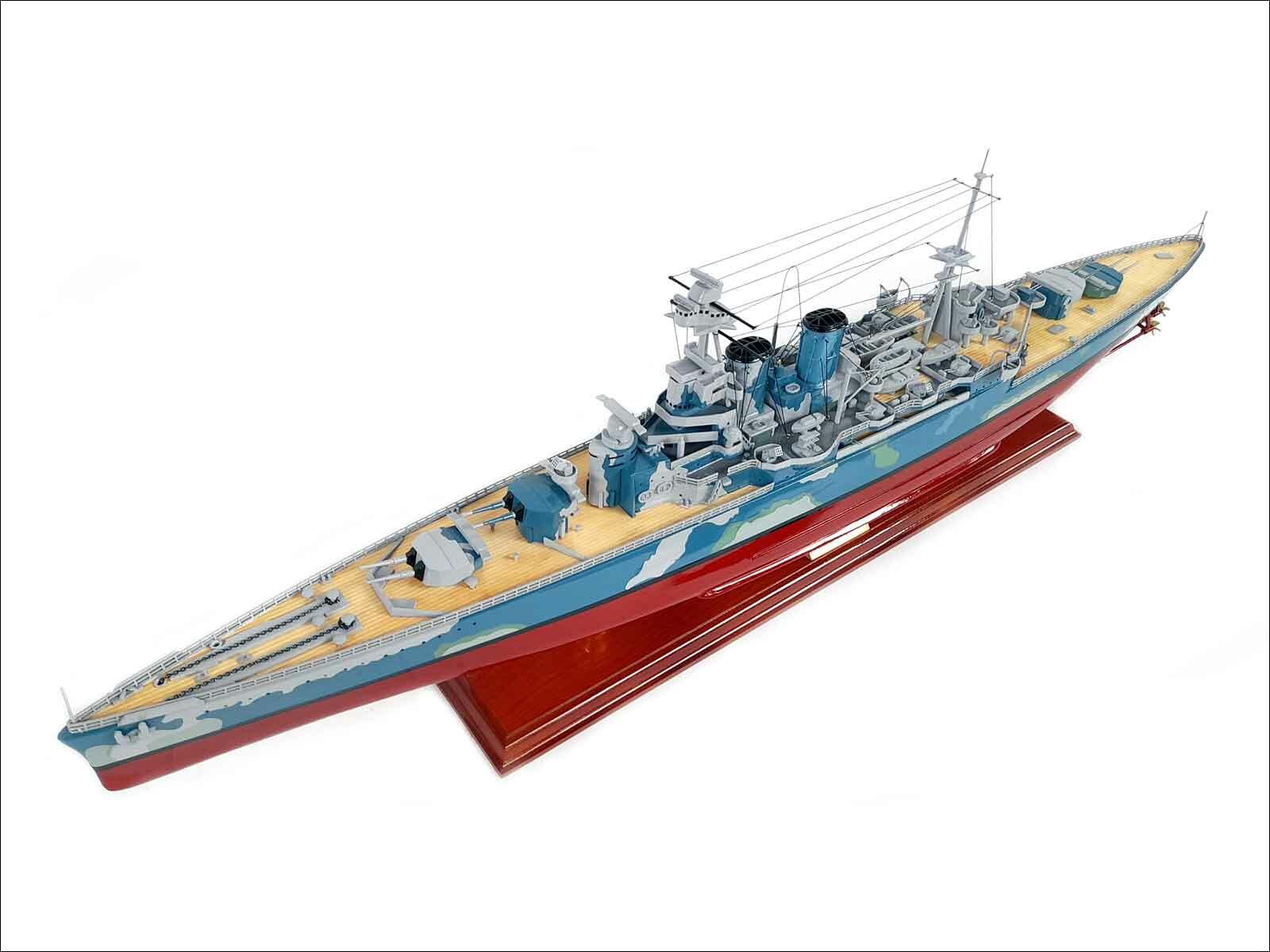 HMS Hood Battleship Model for Sale | Camouflage