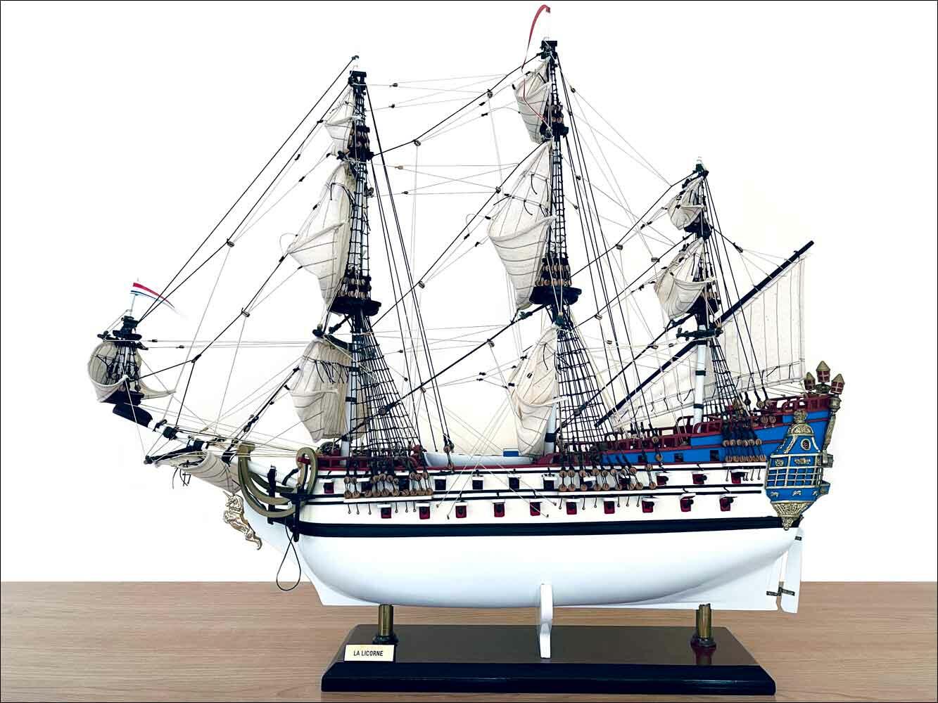 Tintin Unicorn ship model