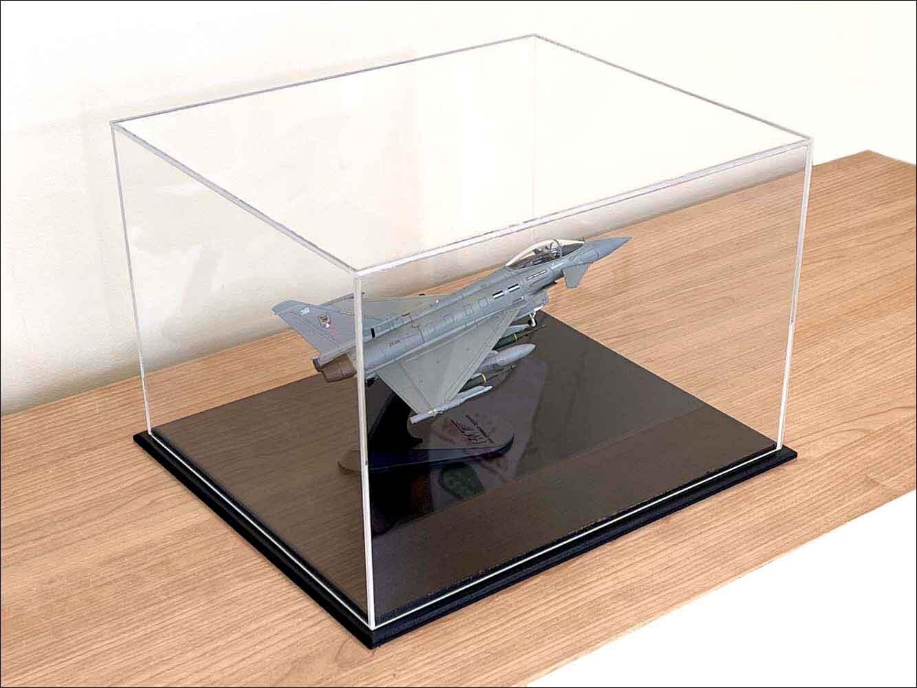 display case for airplane model