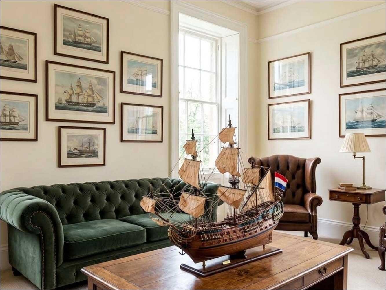 Friesland handcrafted model ship in large scale