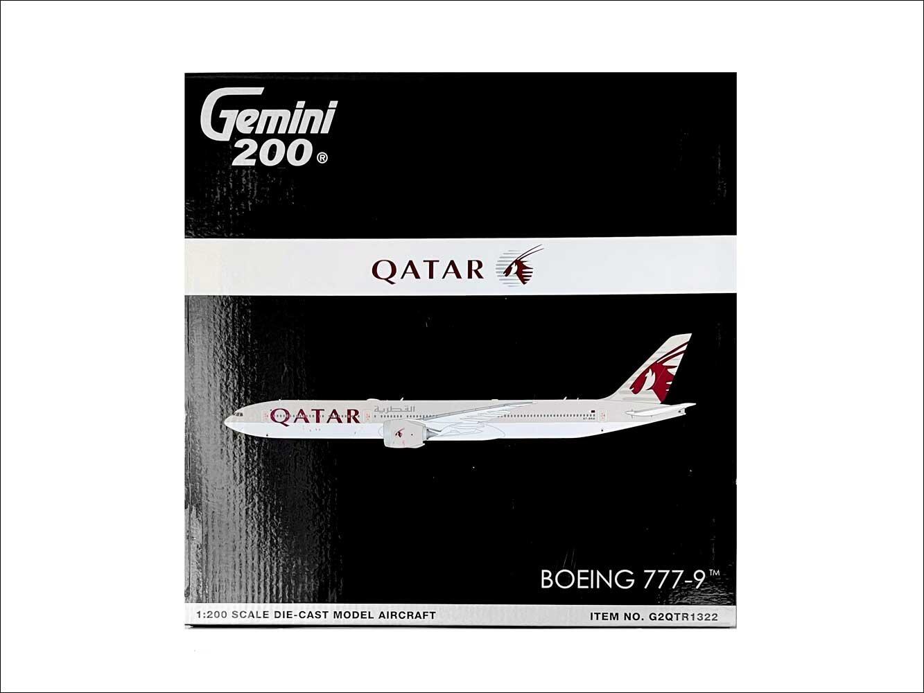 Boeing B777 Qatar model