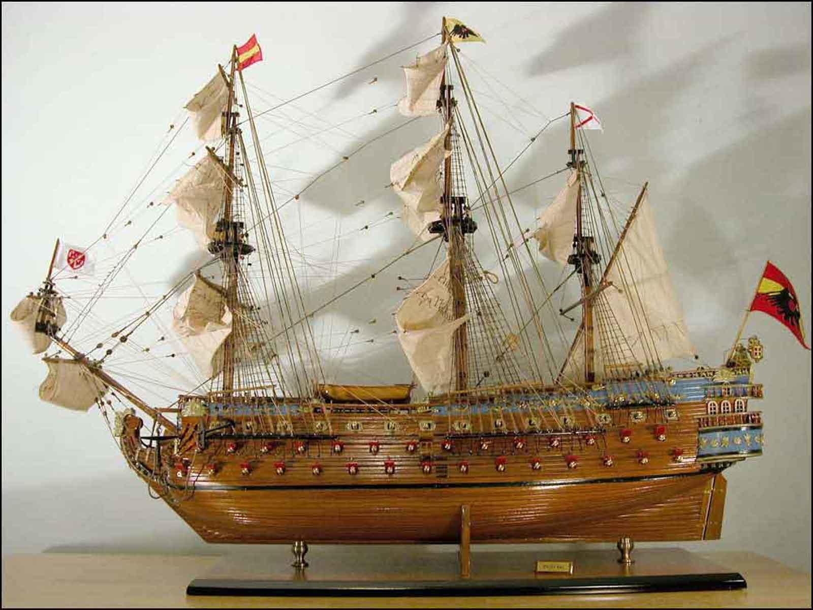 San Felipe model ship