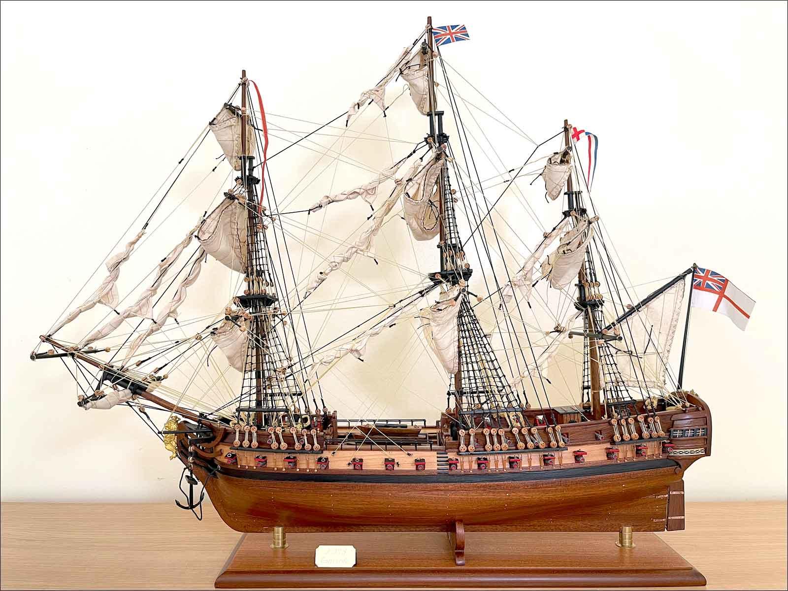 completed model ship for sale HMS Concorde