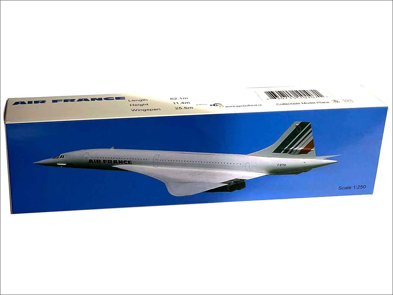 Air France Concorde Airplane Model 1:250